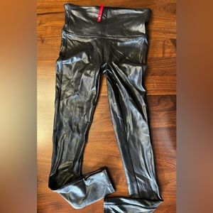 Spanx Faux Leather Leggings